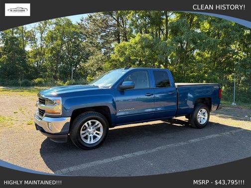 Blue 2016 Chevrolet Silverado 1500 LT