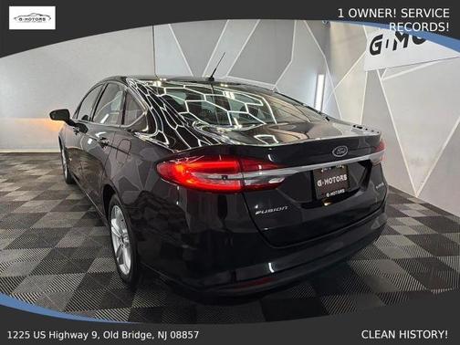 Black 2018 Ford Fusion Hybrid S