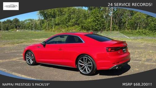 Tango Red Metallic 2018 Audi S5 3.0T Prestige