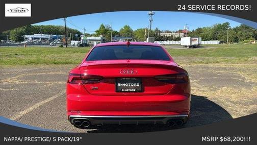 Tango Red Metallic 2018 Audi S5 3.0T Prestige
