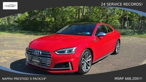 Tango Red Metallic 2018 Audi S5 3.0T Prestige