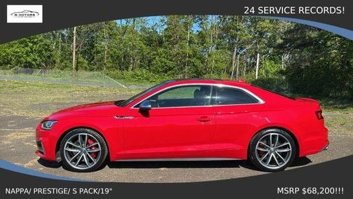 Tango Red Metallic 2018 Audi S5 3.0T Prestige