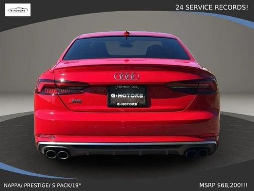 Tango Red Metallic 2018 Audi S5 3.0T Prestige