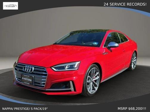 Tango Red Metallic 2018 Audi S5 3.0T Prestige