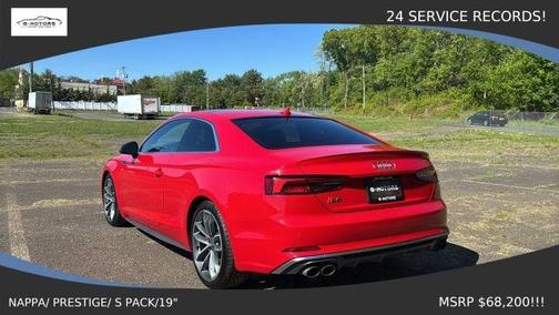 Tango Red Metallic 2018 Audi S5 3.0T Prestige