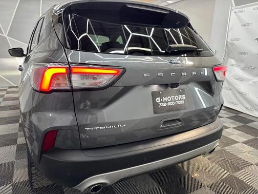 Gray 2021 Ford Escape Titanium Hybrid