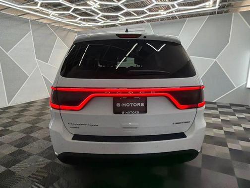 White 2015 Dodge Durango Limited