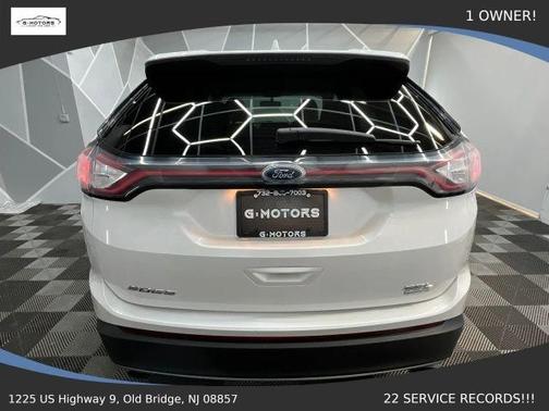 White 2018 Ford Edge SEL