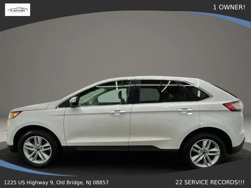 White 2018 Ford Edge SEL