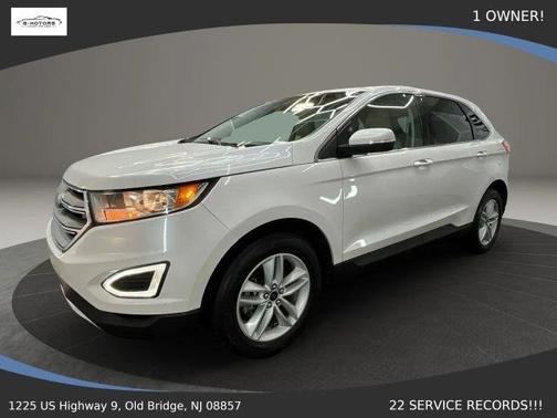 White 2018 Ford Edge SEL