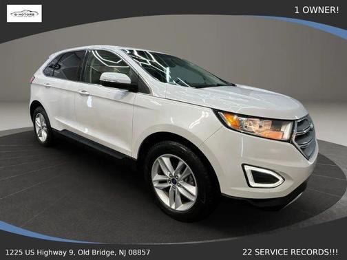 White 2018 Ford Edge SEL
