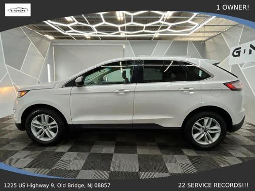 White 2018 Ford Edge SEL