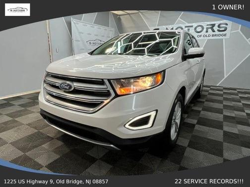 White 2018 Ford Edge SEL