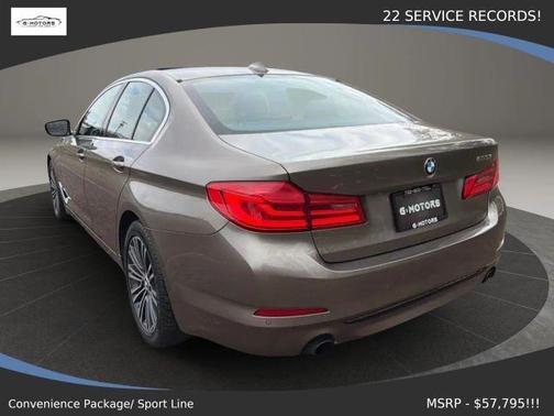 Beige 2019 BMW 530 i