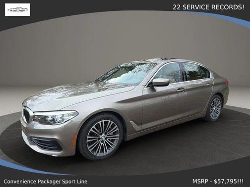 Beige 2019 BMW 530 i