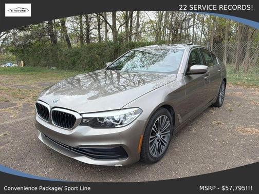 Beige 2019 BMW 530 i