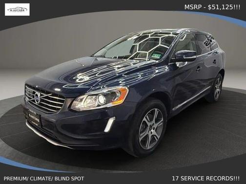 Caspian Blue Metallic 2015 Volvo XC60 T6 Platinum