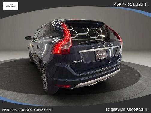 Caspian Blue Metallic 2015 Volvo XC60 T6 Platinum