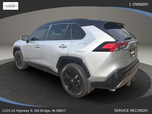 Silver 2022 Toyota RAV4 Hybrid XSE
