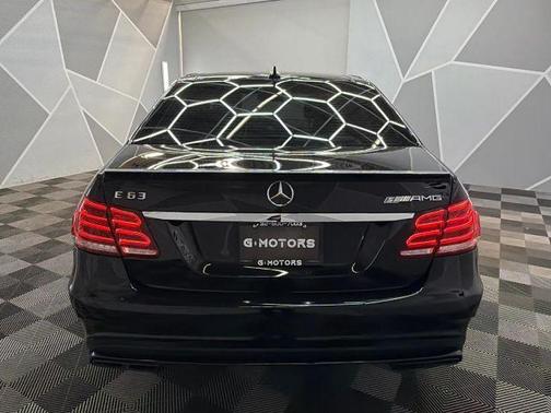Black 2014 Mercedes-Benz E-Class E 63 AMG S-Model 4MATIC