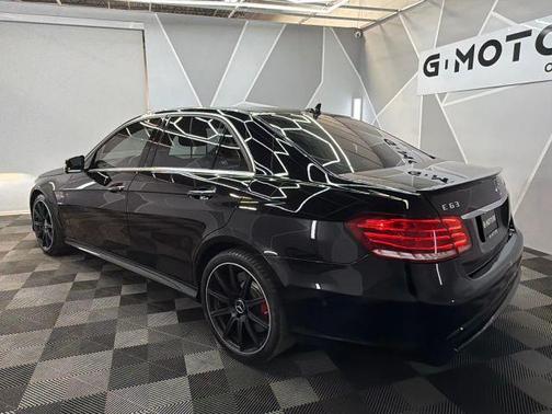 Black 2014 Mercedes-Benz E-Class E 63 AMG S-Model 4MATIC