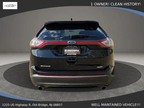 Black 2018 Ford Edge SE