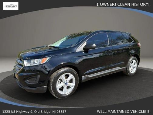 Black 2018 Ford Edge SE