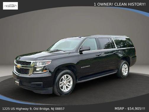 Black 2017 Chevrolet Suburban LS
