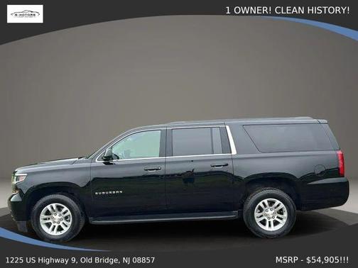 Black 2017 Chevrolet Suburban LS