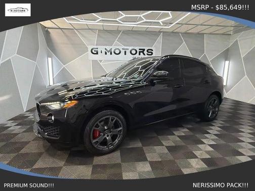 Black 2021 Maserati Levante S