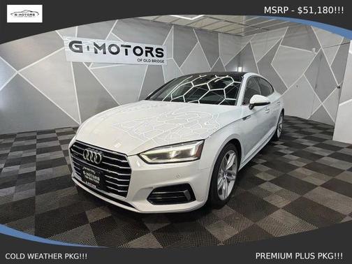 Glacier White Metallic 2019 Audi A5 2.0T Premium Plus