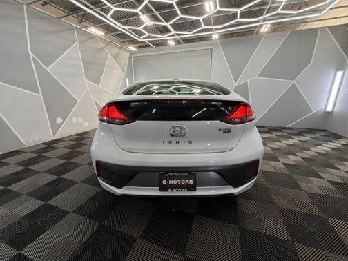 White 2020 Hyundai IONIQ Hybrid Blue