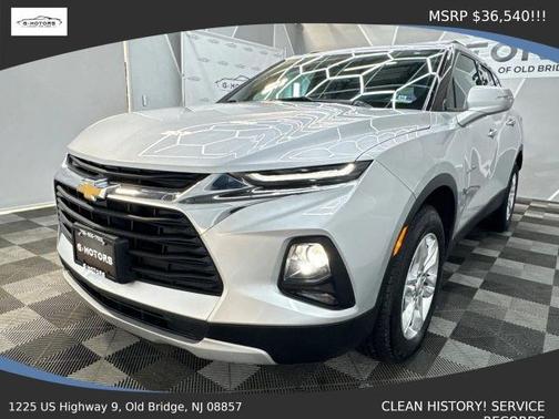 Silver 2019 Chevrolet Blazer 2LT
