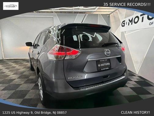 Gun Metallic 2016 Nissan Rogue S