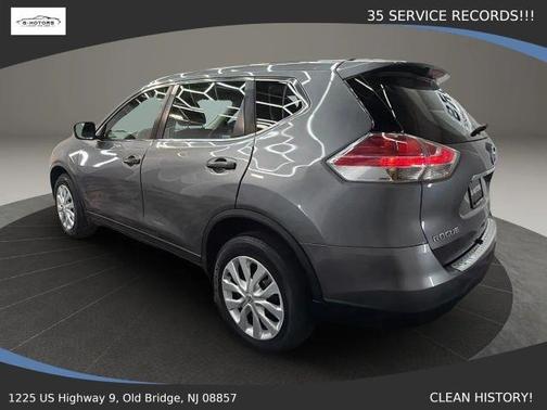 Gun Metallic 2016 Nissan Rogue S