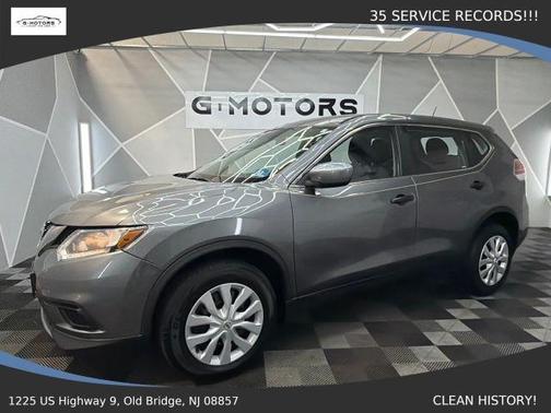 Gun Metallic 2016 Nissan Rogue S
