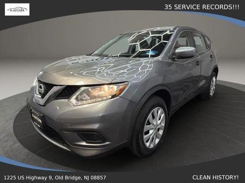 Gun Metallic 2016 Nissan Rogue S