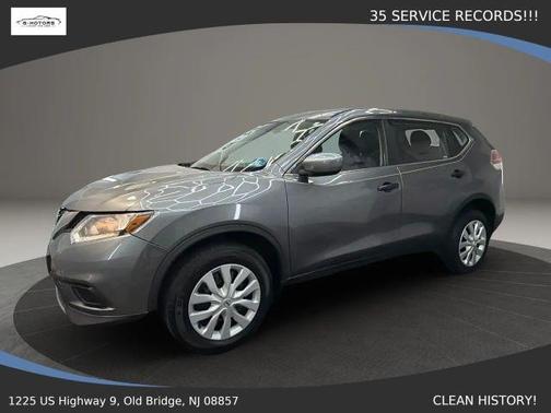 Gun Metallic 2016 Nissan Rogue S