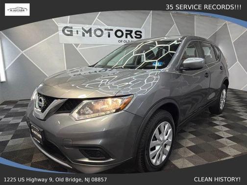 Gun Metallic 2016 Nissan Rogue S