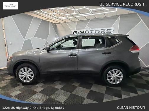 Gun Metallic 2016 Nissan Rogue S