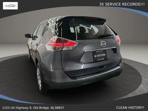 Gun Metallic 2016 Nissan Rogue S