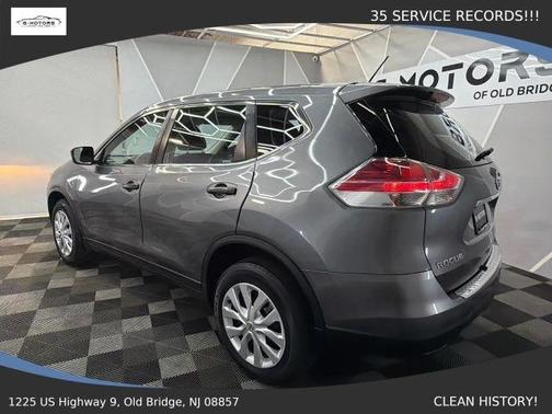 Gun Metallic 2016 Nissan Rogue S