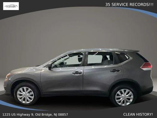 Gun Metallic 2016 Nissan Rogue S