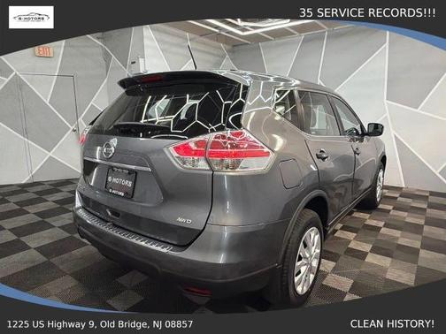 Gun Metallic 2016 Nissan Rogue S