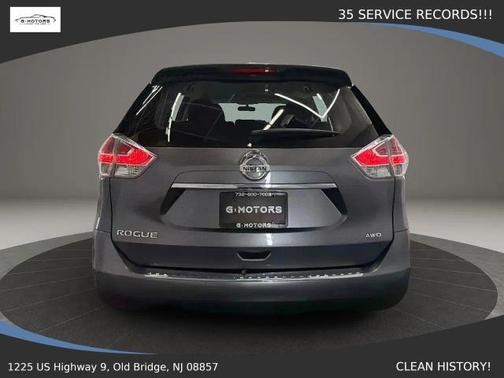 Gun Metallic 2016 Nissan Rogue S