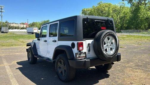 White 2016 Jeep Wrangler Unlimited Sport