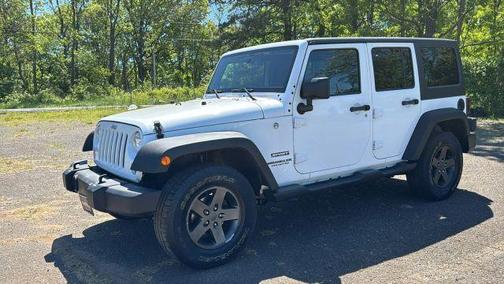 White 2016 Jeep Wrangler Unlimited Sport
