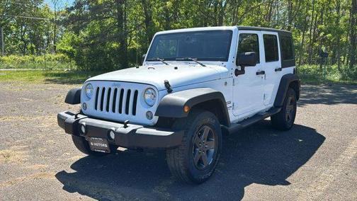 White 2016 Jeep Wrangler Unlimited Sport