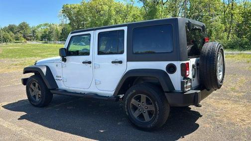White 2016 Jeep Wrangler Unlimited Sport