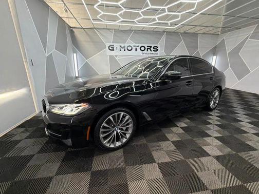 Black 2021 BMW 530 i